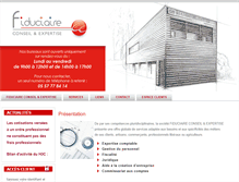 Tablet Screenshot of fiduciaire-conseil.com
